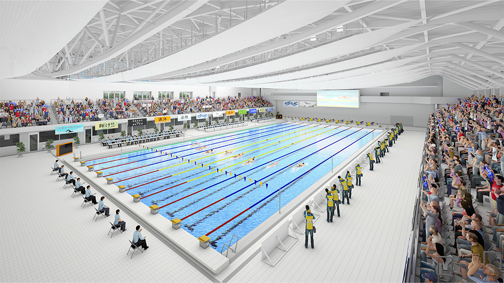 50mプールスライド画像