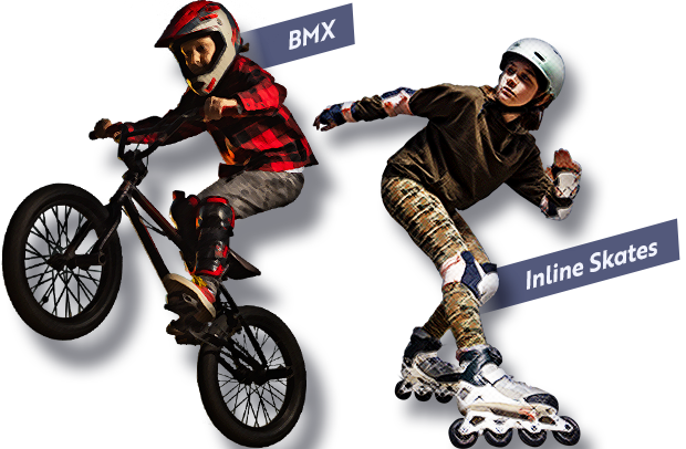 BMX Roller Skates