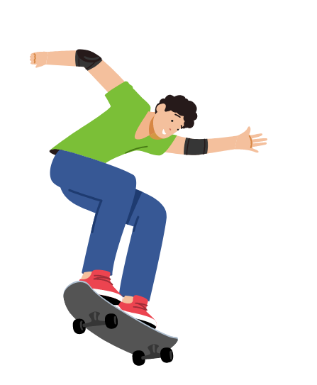 スケートボードイラスト